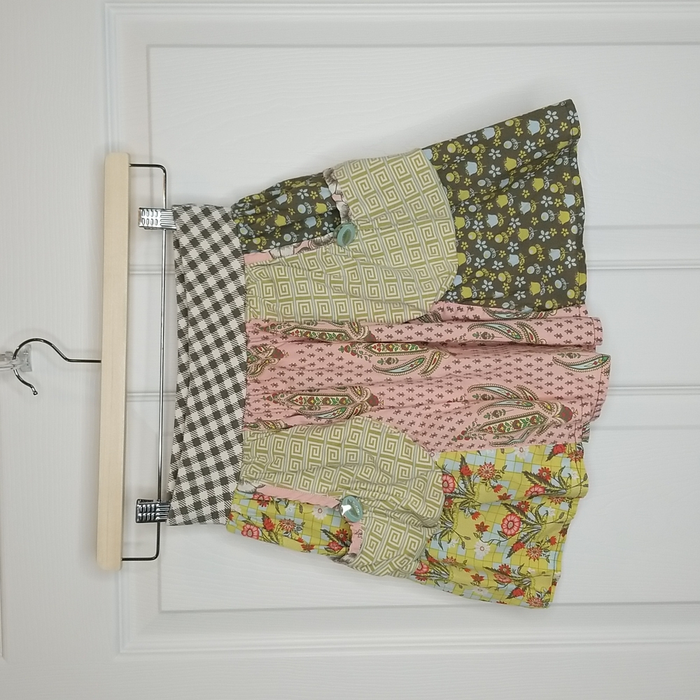 Matilda Jane Calico Gabbi Skirt, Girls Size 6